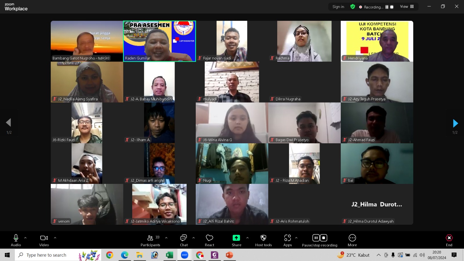 TUKM : KJSB GUMILAR & REKAN - BANDUNG -JABAR